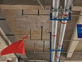 迎泽管廊支架的安装方法